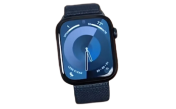 Apple Watch Series 9 [GPS + Cellular 45mm] Midnight Aluminum Case with Midnight Sport Loop Watch