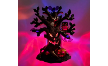 Bath Body Works HAUNTED MONSTER TREE HALLOWEEN Wallflower Plugin NIGHTLIGHT