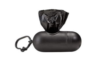 Dog Poop Leak Proof Bags With Dispenser and Leash Clip