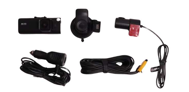 REDTIGER Dash Cam Front Rear - WIDE Road Coverage